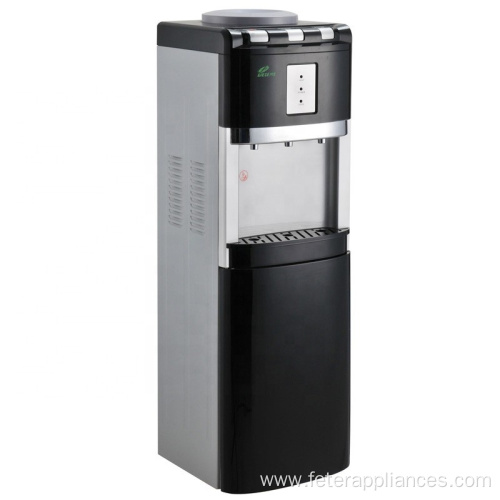 Floor standing water dispenser bottom cabinet or refrigerator